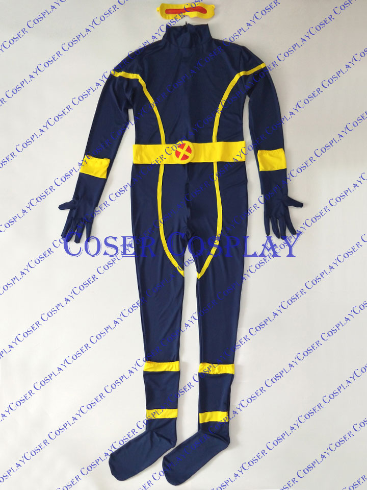 2019 Cyclops Scott Summers X Men Cosplay Halloween Costume 0809